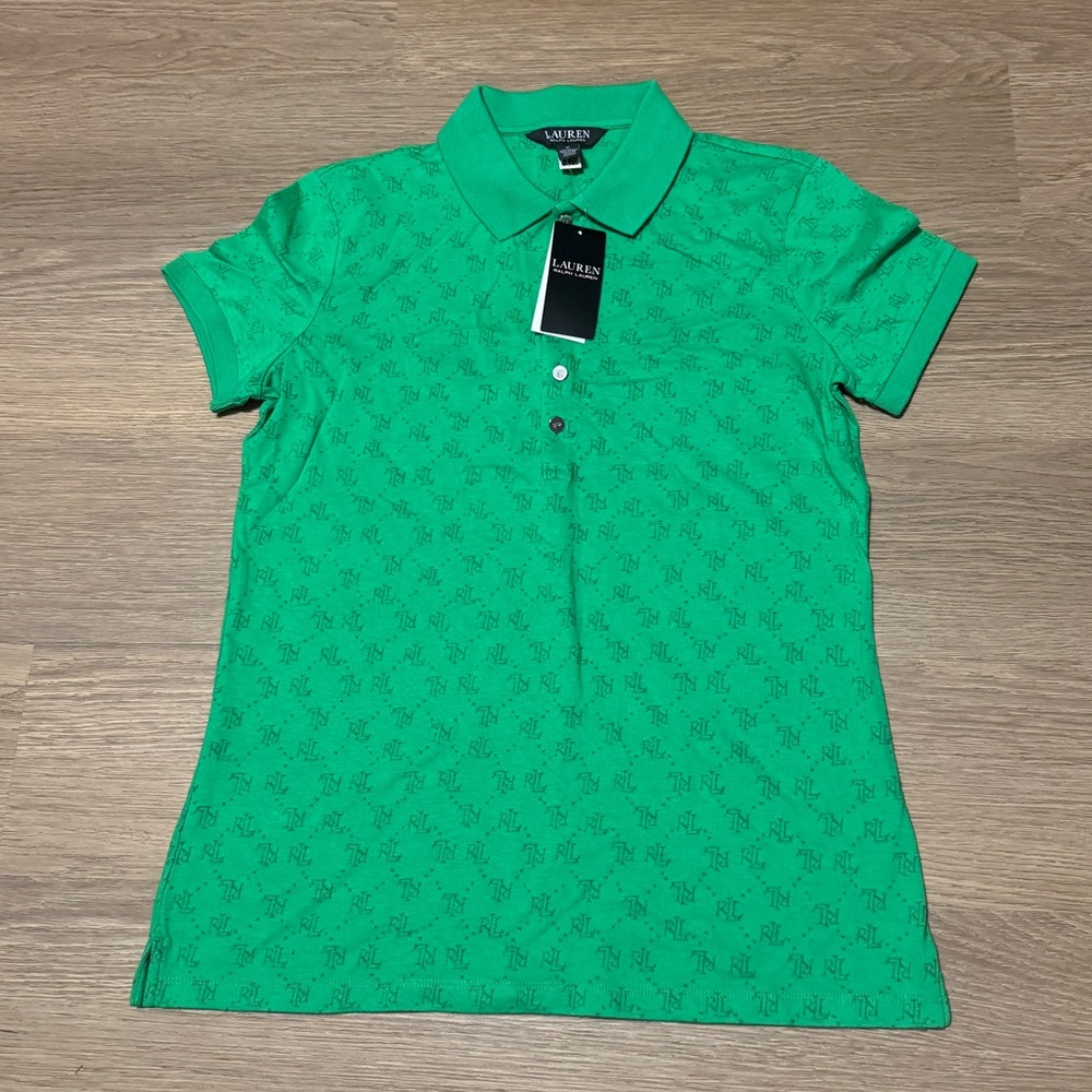 Ralph Lauren medium green casual shirt